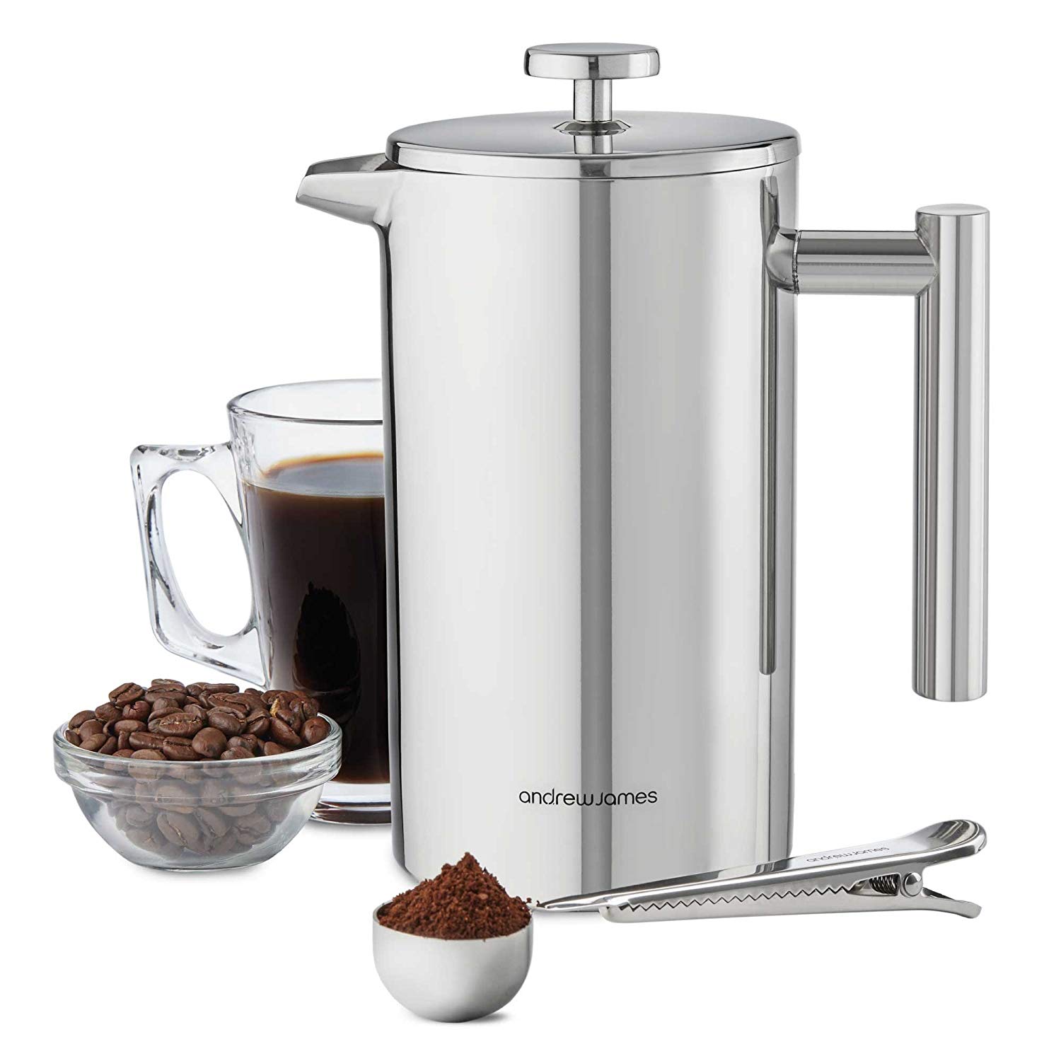 Andrew James Stainless Steel Coffee Press